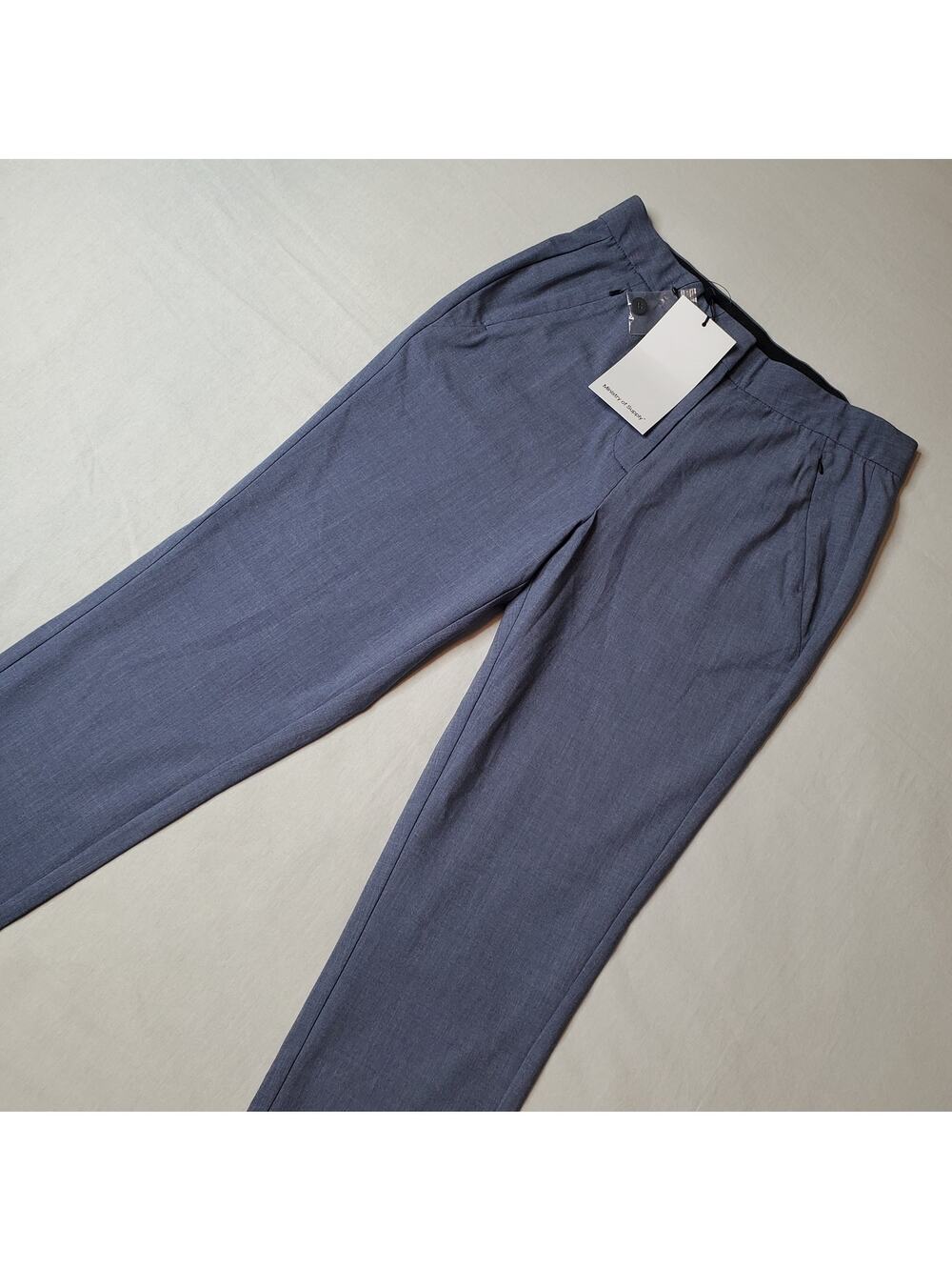 Ministry of Supply Womens Size 4 NWT Velocity Tapered Pant Blue